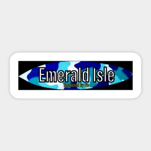 Emerald Isle Surfboard Sticker